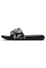 Nike Nike Victori One Slide Print- Black/White/Black