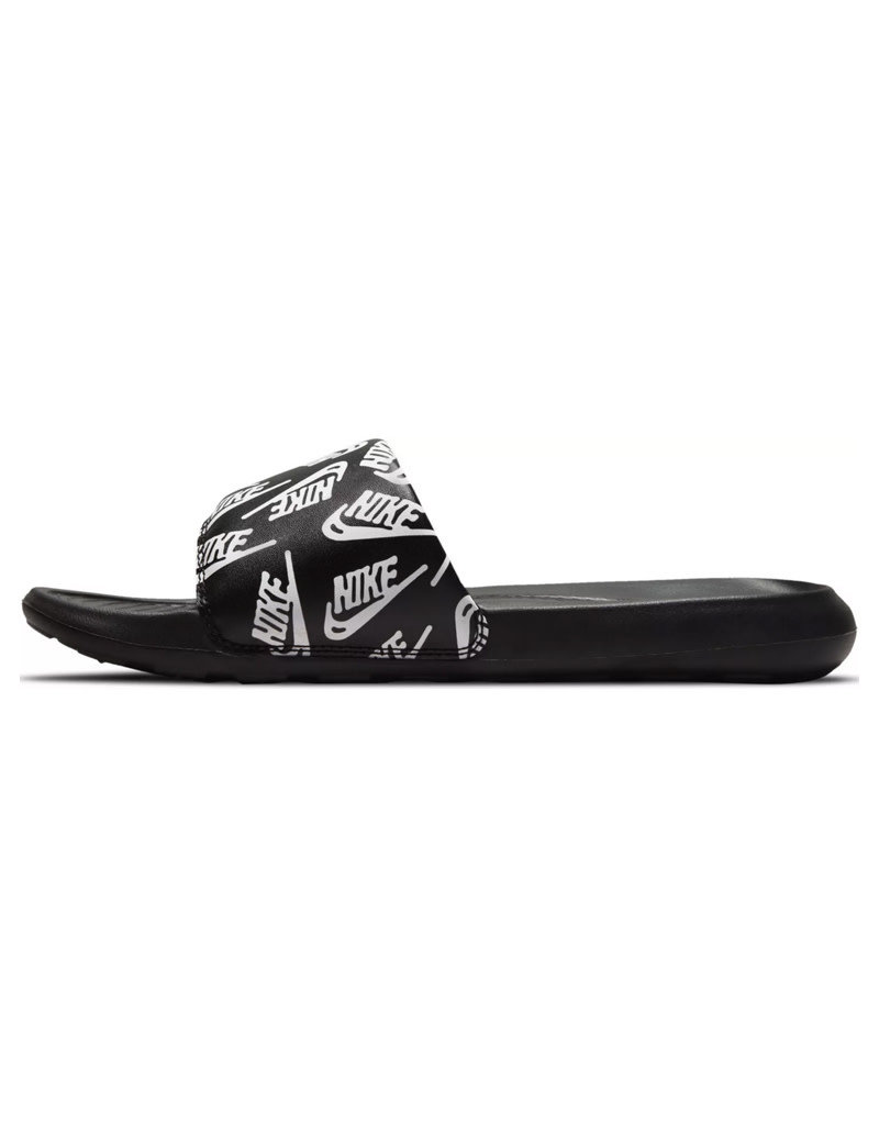 Nike Nike Victori One Slide Print- Black/White/Black