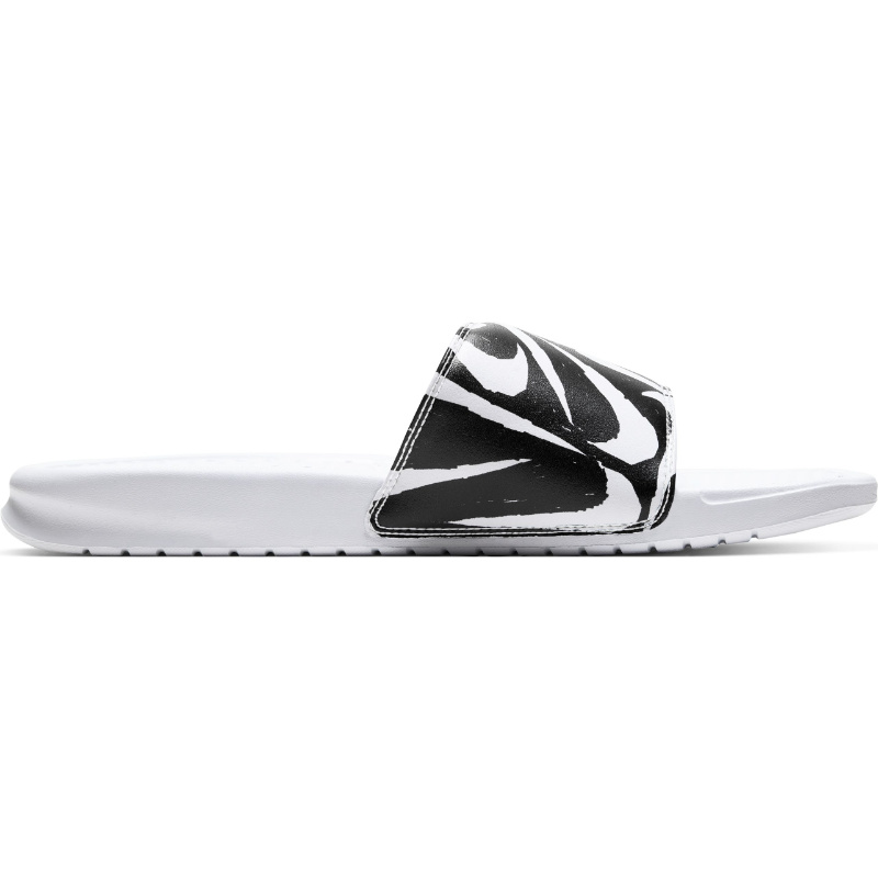 Nike Benassi JDI Print- White/Black