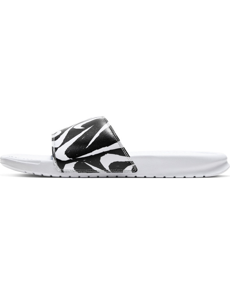 Nike Benassi JDI Print- White/Black