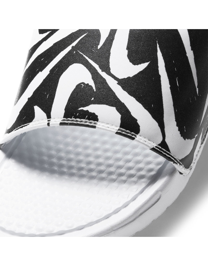 Nike Benassi JDI Print- White/Black