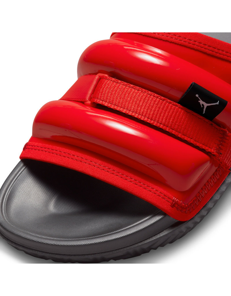 Jordan Slides Jordan Super Play Slide- Red/Black