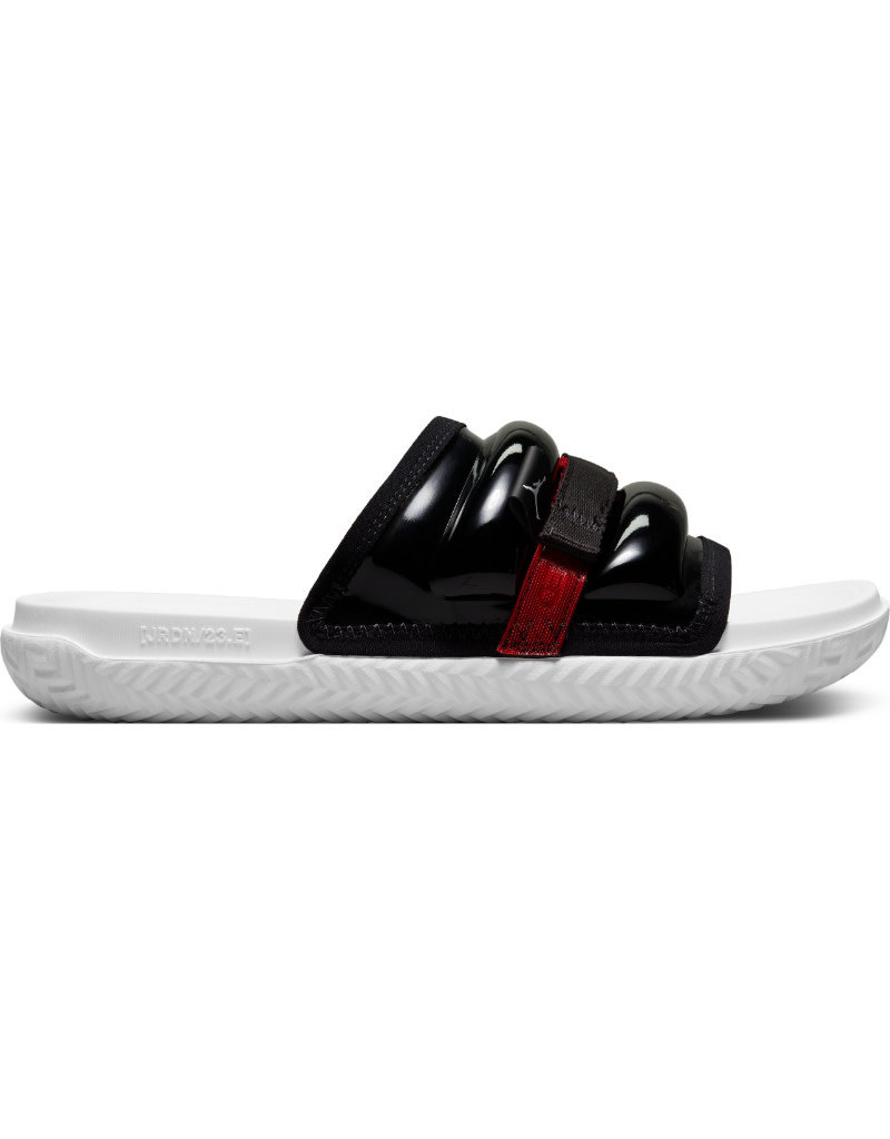 Jordan Slides Jordan Super Play Slide- Black/Red/White