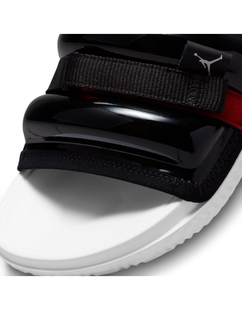 Jordan Slides Jordan Super Play Slide- Black/Red/White