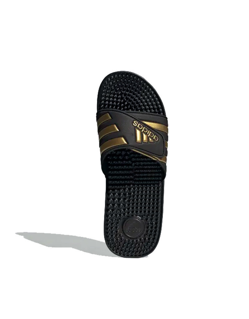 Adidas Adissage- Black/Gold