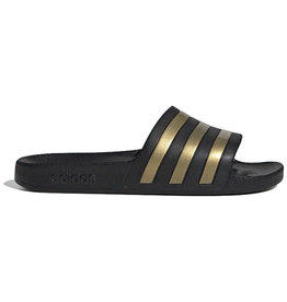 Adidas Adilette Aqua- Black/Gold