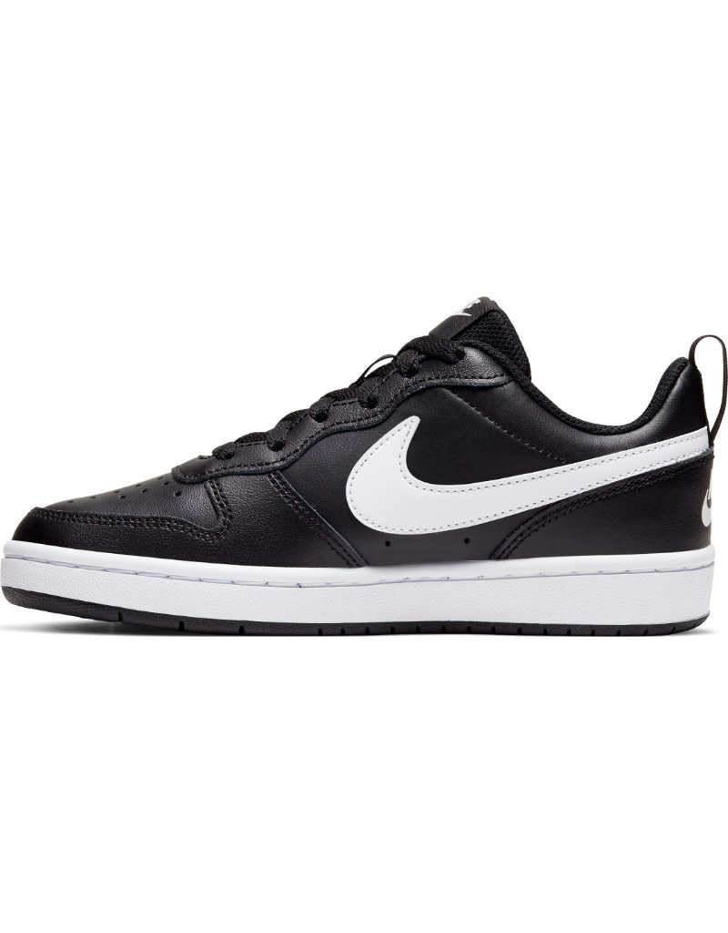 Nike Court Borough Low Gs- Black/White