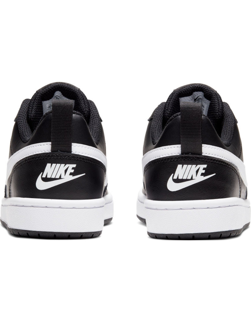 Nike Court Borough Low Gs- Black/White