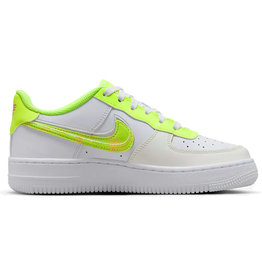 Nike Air Force 1 Lv8 1 Bg Gs- White/Lime