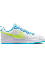 Nike Court Borough Low Gs- White/Blue/Lime