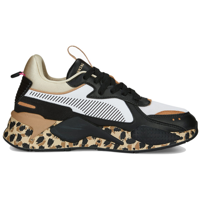 Puma W Rs-X Animal- White/Black/Gold