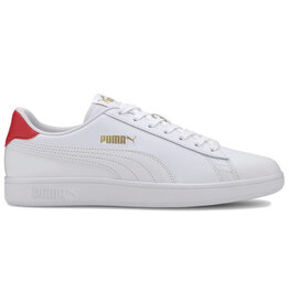 Puma Puma Smash V2 L- White/Red/Gold