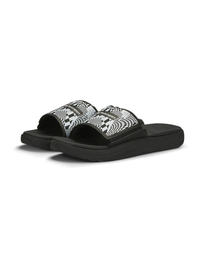 Puma Bmw Mms Softride Slide- Black/White