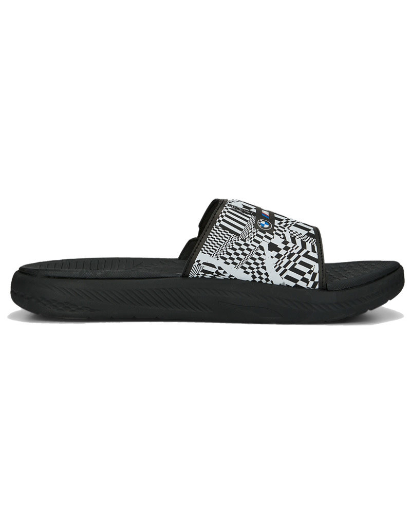 Puma Bmw Mms Softride Slide- Black/White