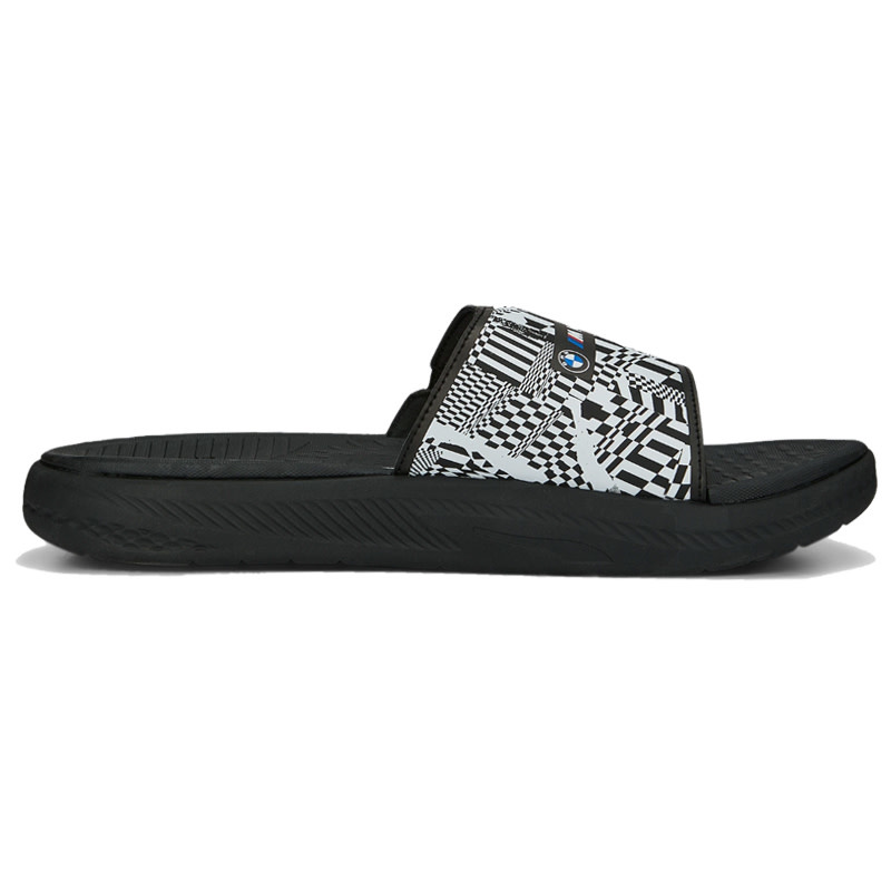 Puma Bmw Mms Softride Slide- Black/White