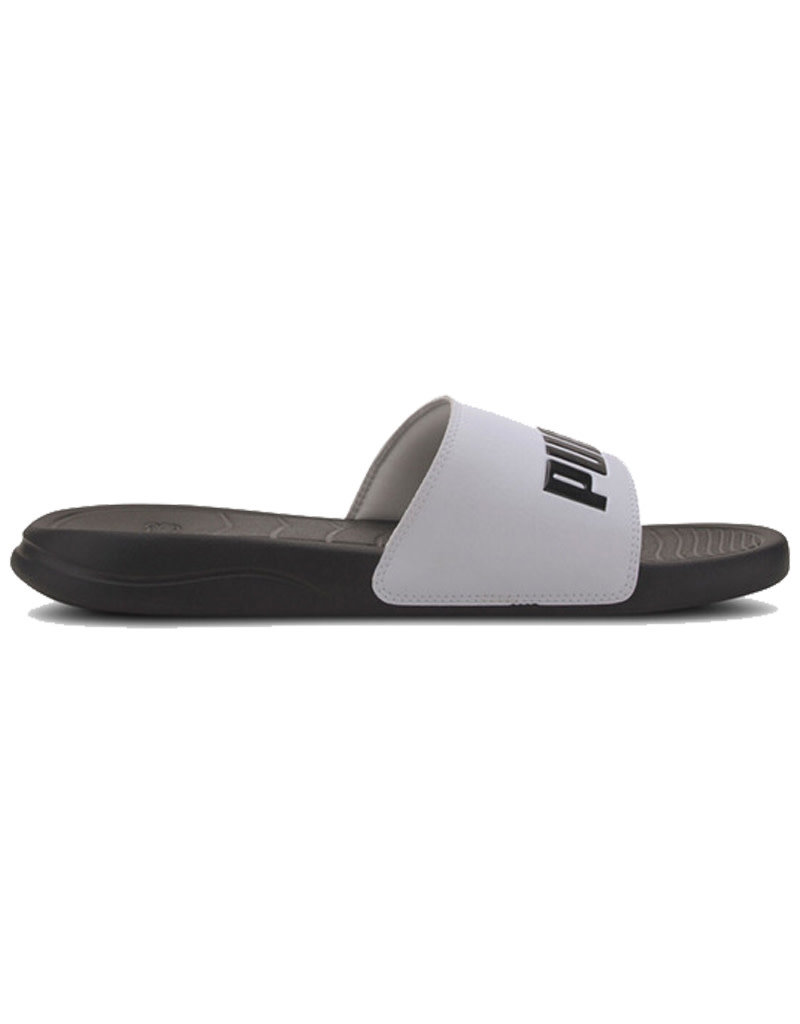 Puma PopCat 20 Slide- Grey/All Black