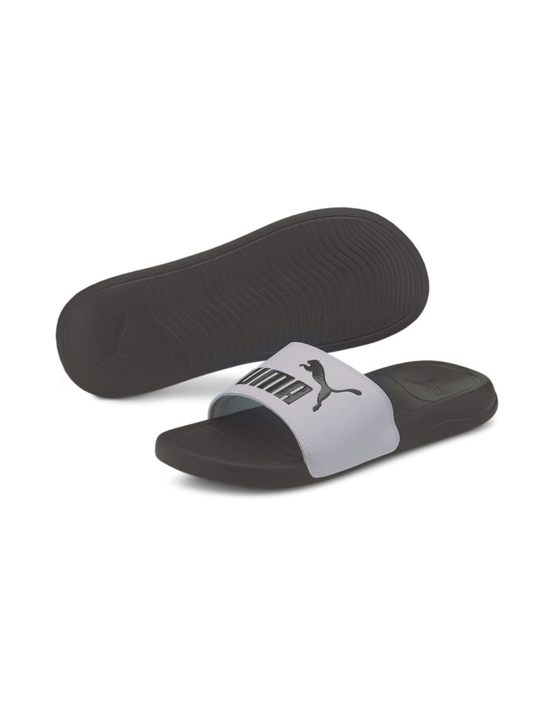 Puma PopCat 20 Slide- Grey/All Black