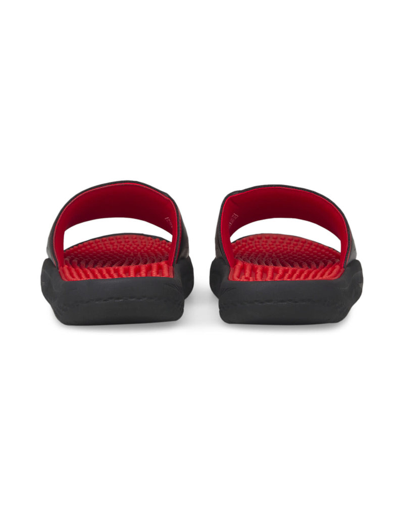 Puma Softride Slide Massage Slide- Red/Black/White