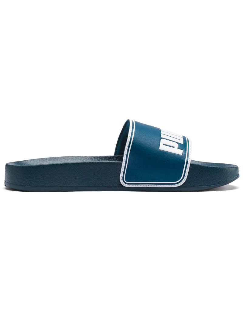 Puma Jr. Leadcat Slide- Dark Blue/White