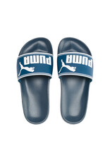 Puma Slides Jr. Leadcat Slide- Dark Blue/White
