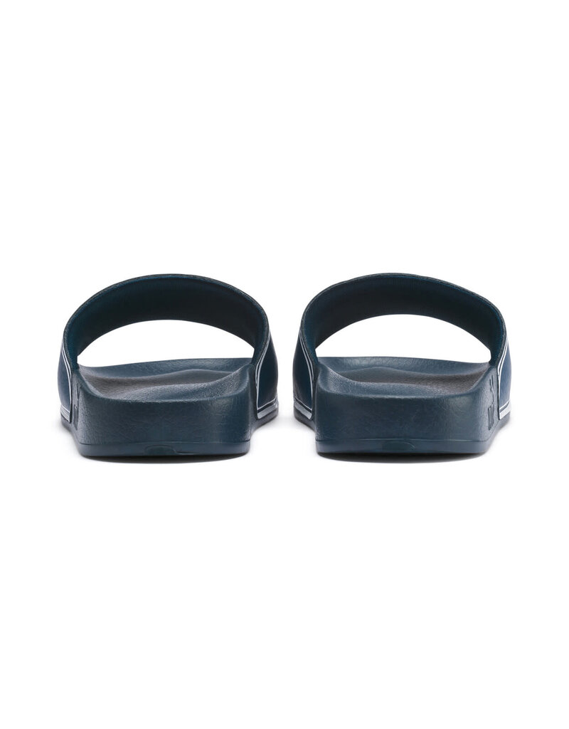 Puma Slides Jr. Leadcat Slide- Dark Blue/White