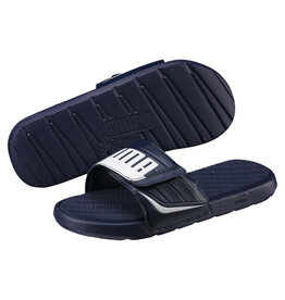 Puma Starcat Bold Plus Slide- Navy/White