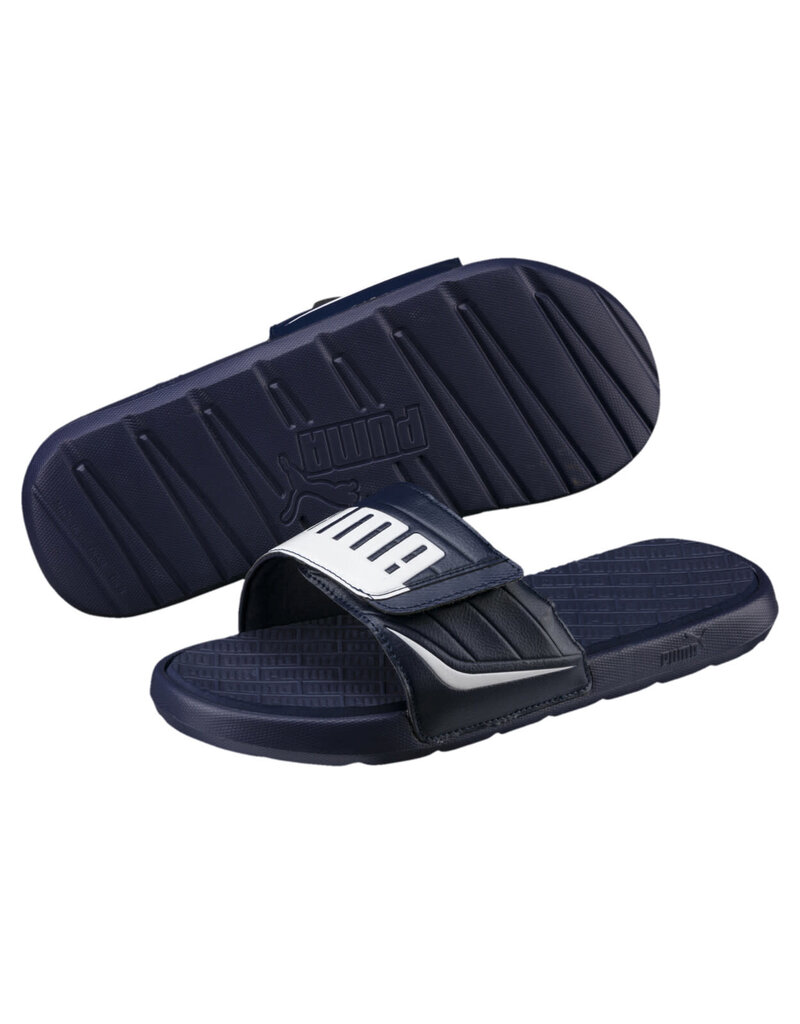 Puma Slides Starcat Bold Plus Slide- Navy/White