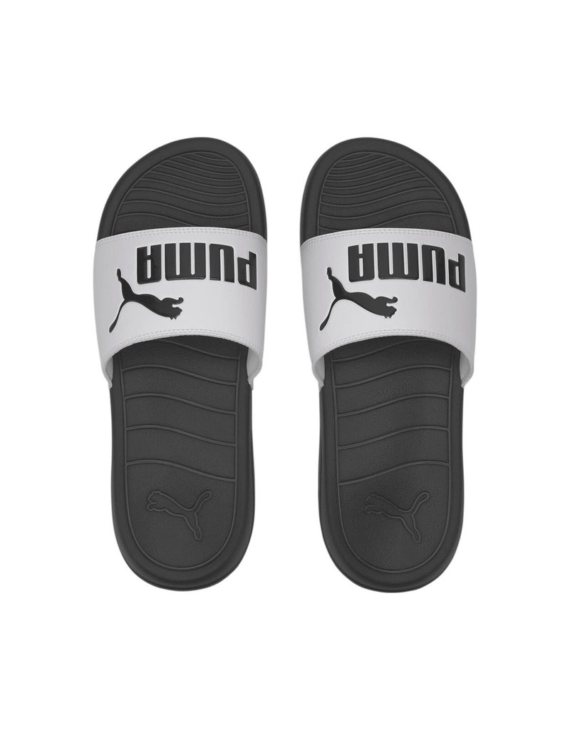 Puma PopCat 20 Slide- Grey/All Black