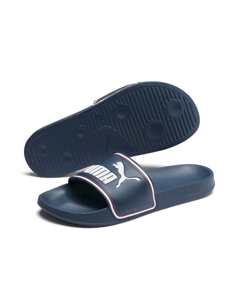 Puma Slides Leadcat FTR Slide- Blue/Red