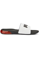 Puma Viz Cat Slide- White/Black