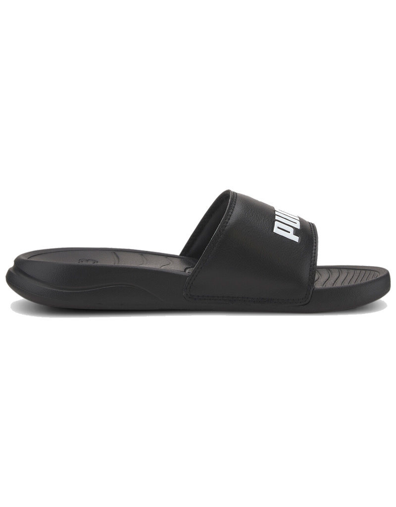 Puma Slides Jr. Popcat 20 Slide- Black/White