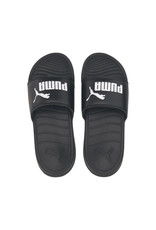 Puma Slides Jr. Popcat 20 Slide- Black/White