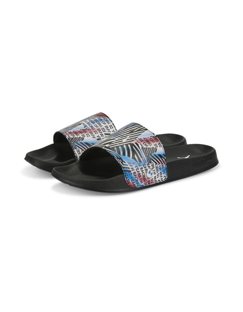 Puma Slides BMW MMS Lgmdry Leadcat 2.0 Slide- White/Blue