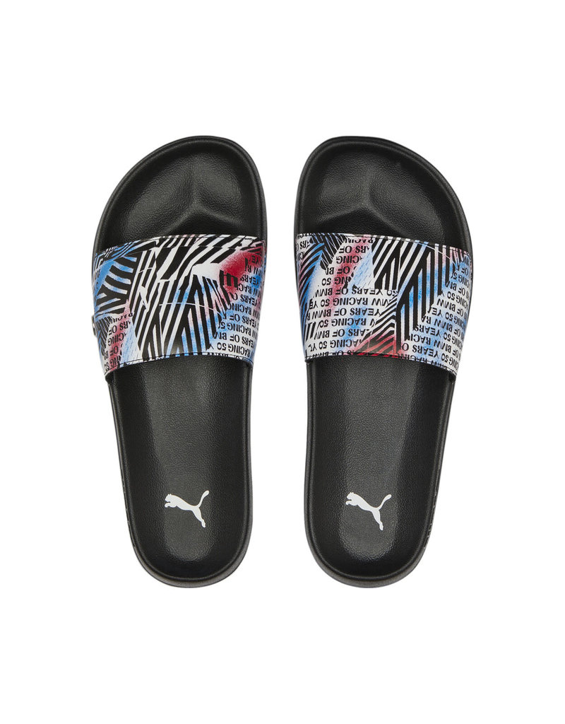 Puma Slides BMW MMS Lgmdry Leadcat 2.0 Slide- White/Blue