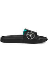 Puma Mercedes MAPF1 Leadcat 2.0 Logo Slide- Black Puma Mercedes MAPF1 Leadcat 2.0 Logo Slide- Black