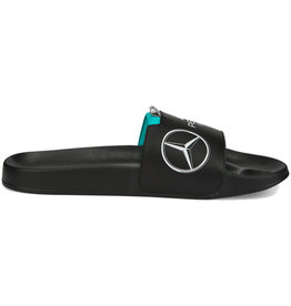 Puma Mercedes MAPF1 Leadcat 2.0 Logo Slide- Black