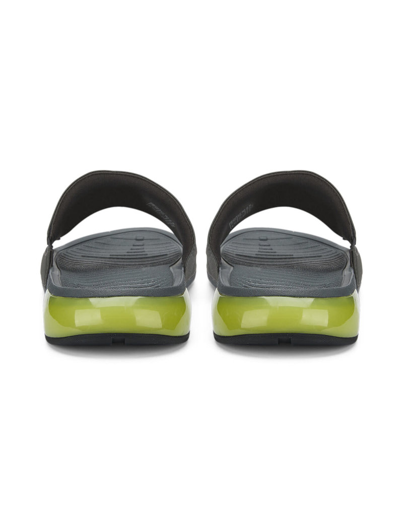 Puma Viz Cat Slide- Grey/Neon