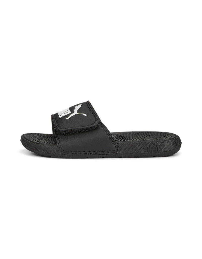 Puma K Cool Cat 2.0 V BX (PS) Slide- Black/White - Sports Gallery