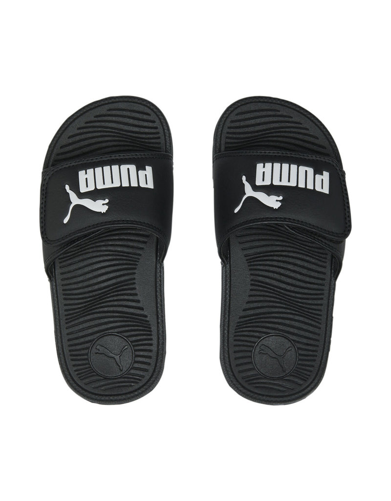 Puma Slides K Cool Cat 2.0 V BX (PS) Slide- Black/White