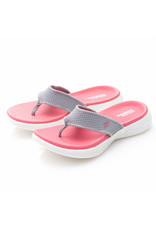 Skechers W On The Go 600 Slipper- Grey/Pink