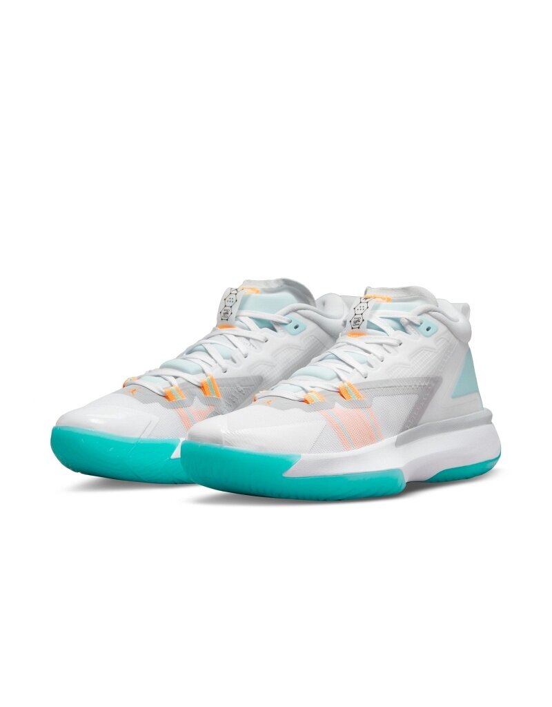 Jordan Jordan Zion 1- White/Turquoise