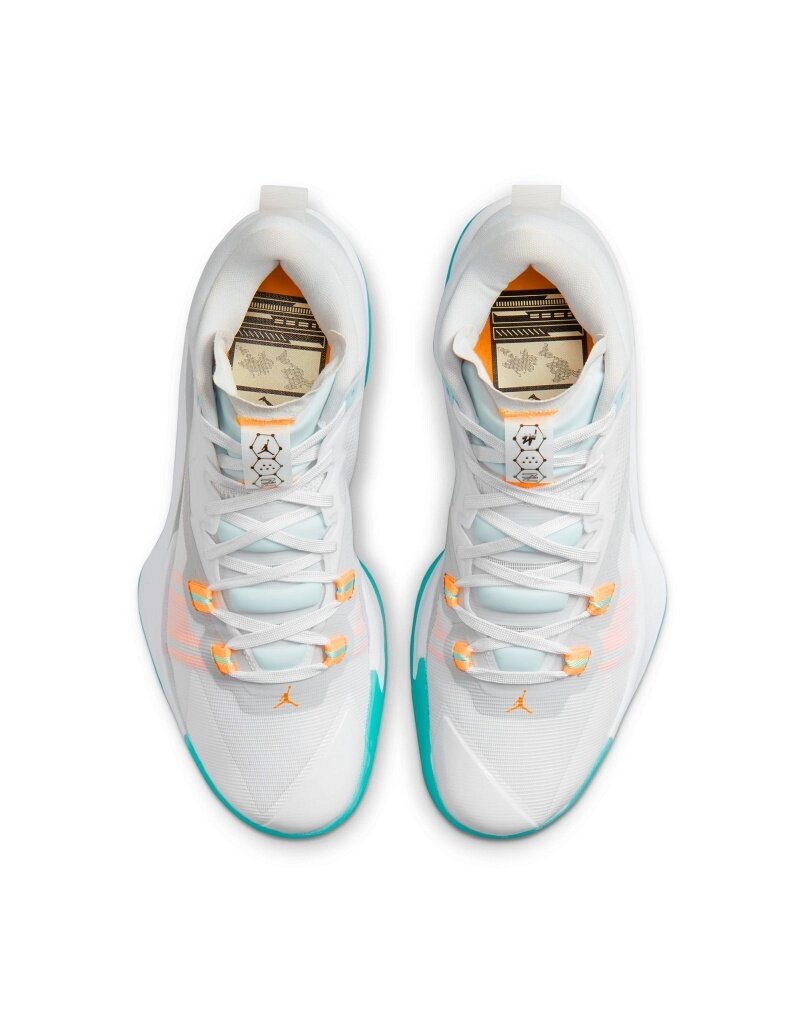 Jordan Jordan Zion 1- White/Turquoise