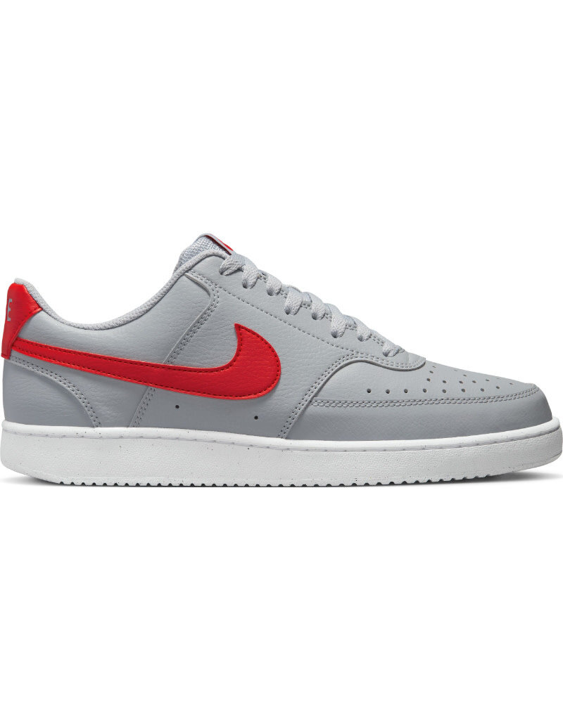 Nike Court Vision Lo- Grey/Red - Sports Gallery