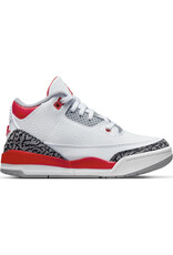 Jordan Jordan 3 Retro Bp- White/Red