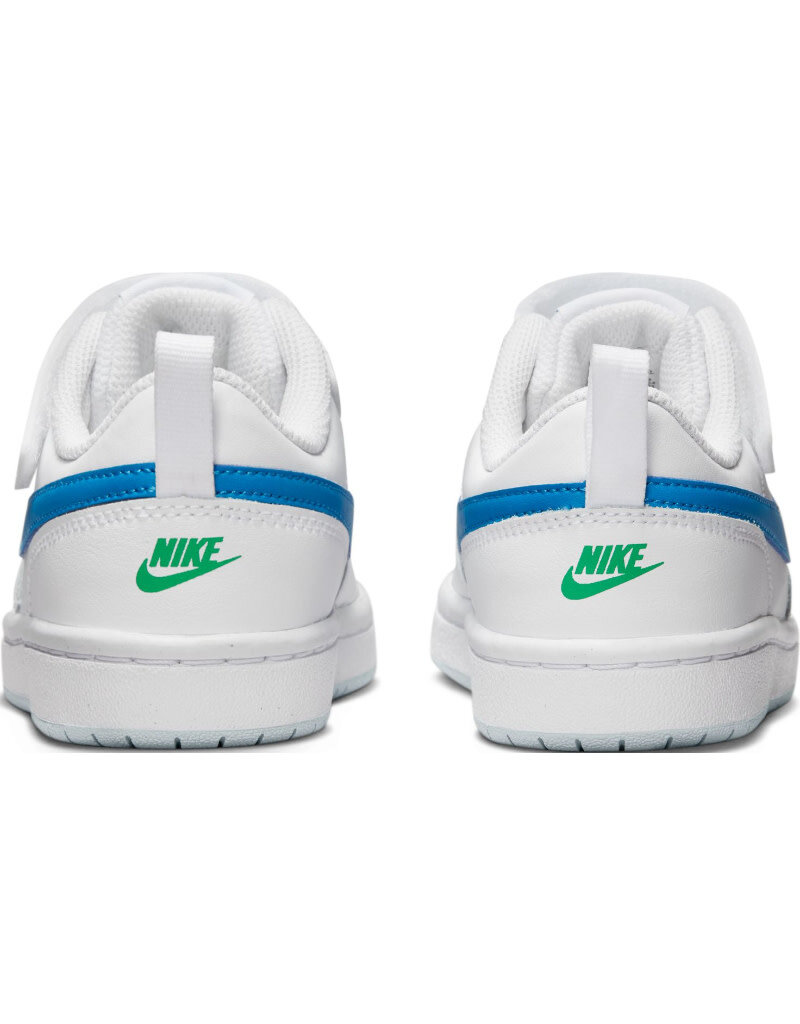 Nike K Court Borough Low 2 Bpv- White/Blue/Green