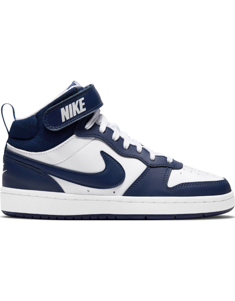 Nike Court Borough Mid 2 Gs- White/Blue