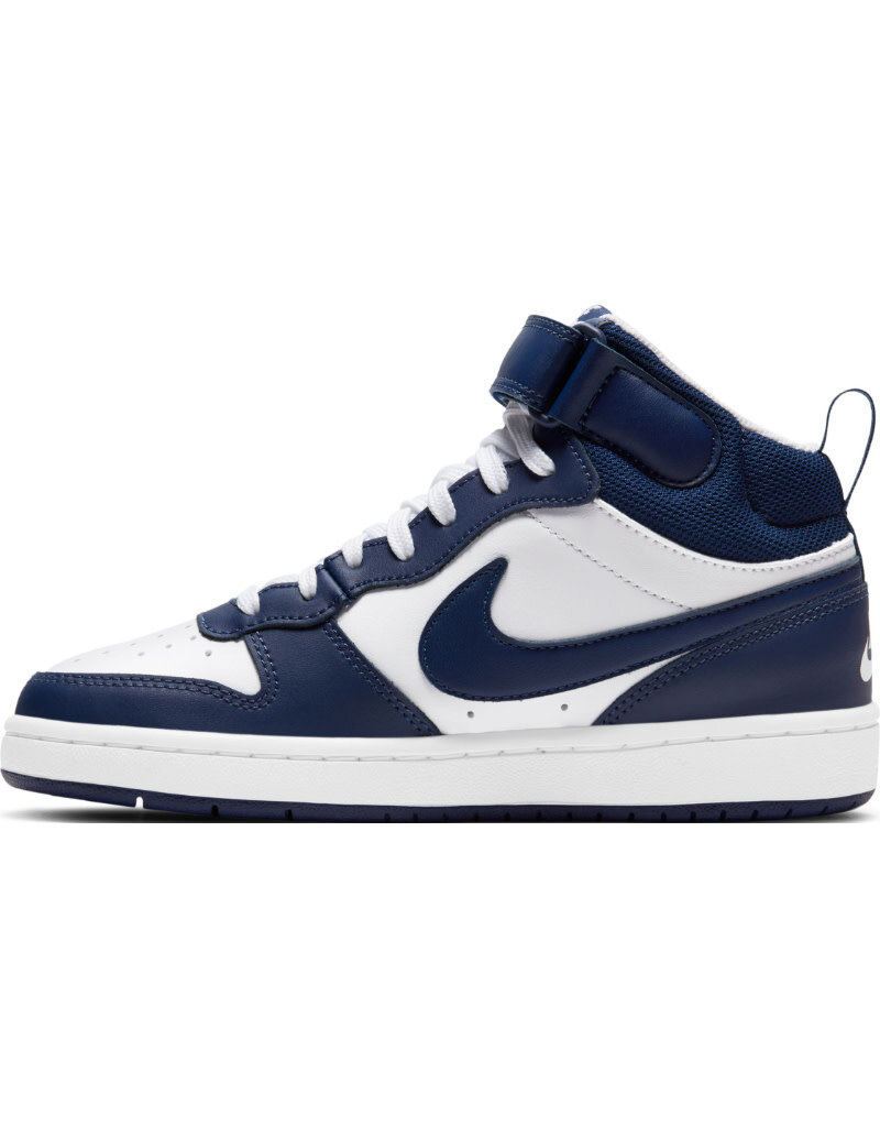 Nike Court Borough Mid 2 Gs- White/Blue