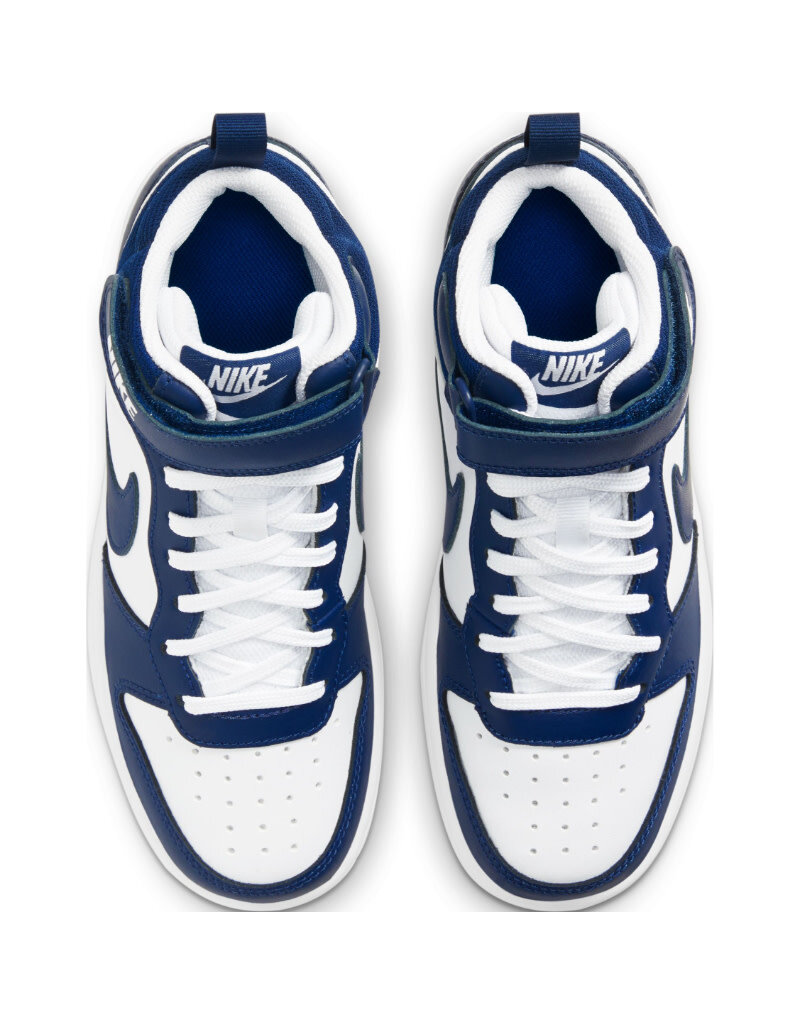 Nike Court Borough Mid 2 Gs- White/Blue