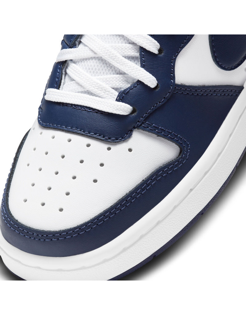 Nike Court Borough Mid 2 Gs- White/Blue