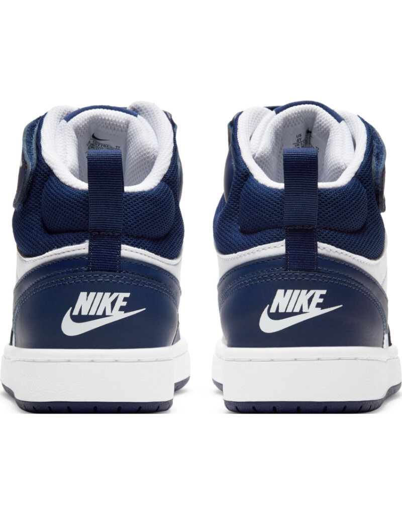 Nike Court Borough Mid 2 Gs- White/Blue